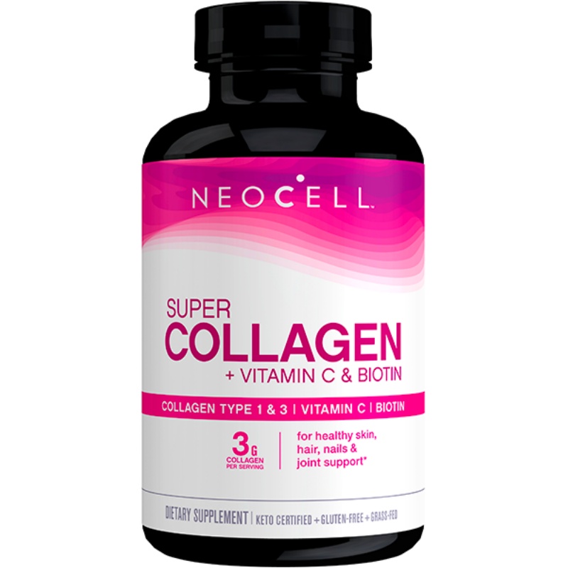 Super collagen + vit C & biotin front