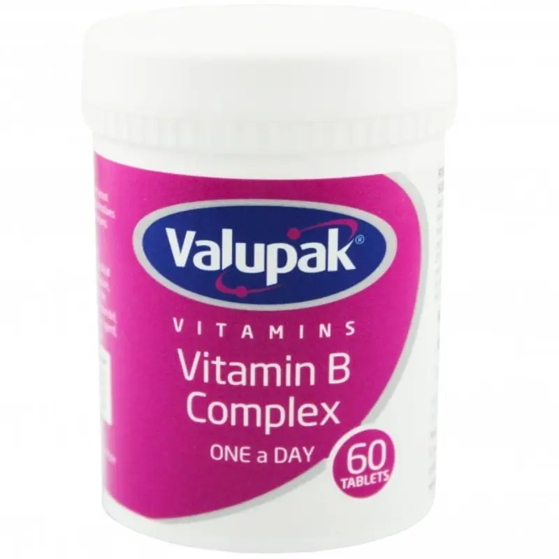 Valupak Vitamin B Complex Tablets in Kenya Benign